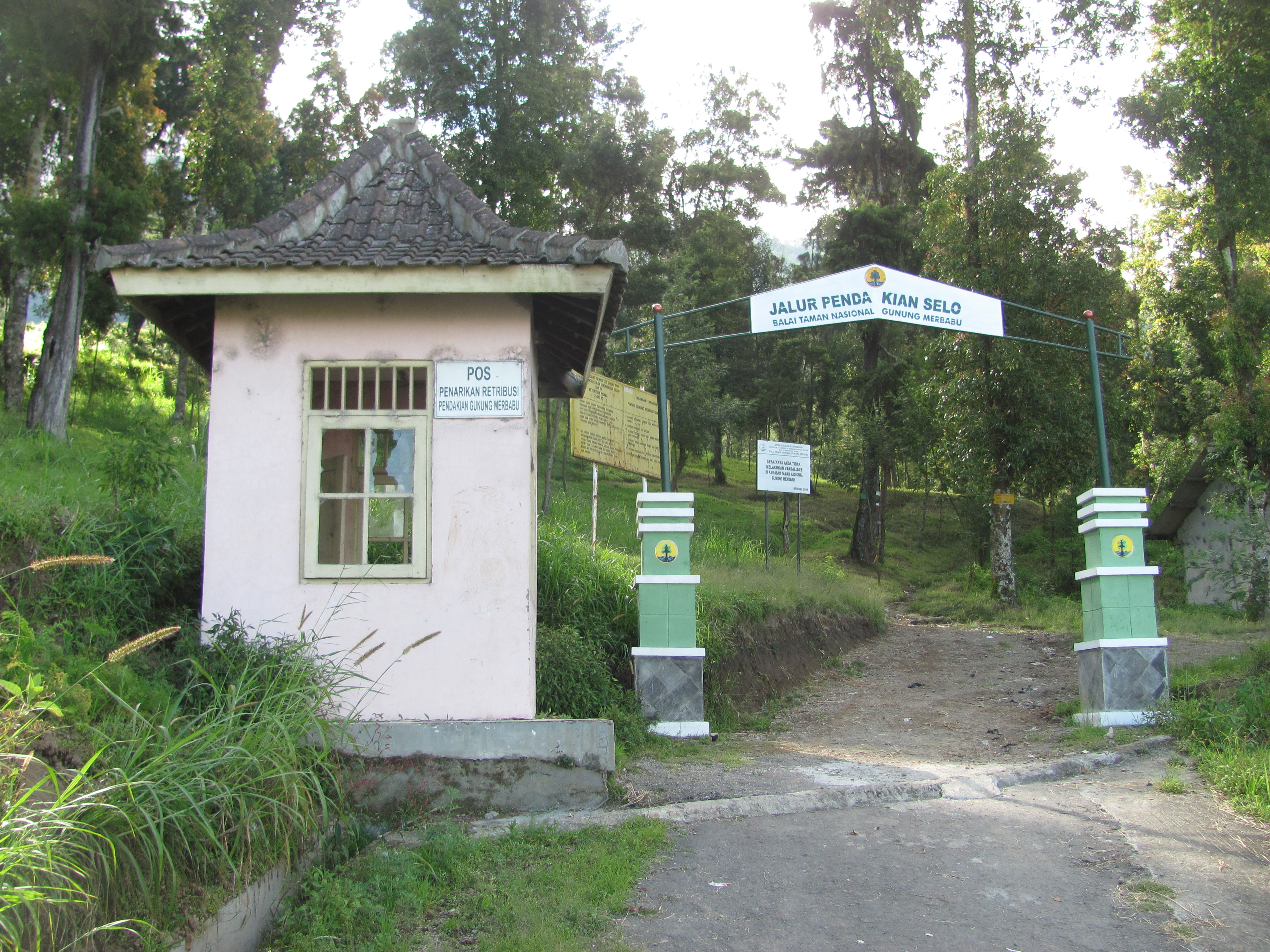 Jalur Pendakian Merbabu via Selo akunto MO untain